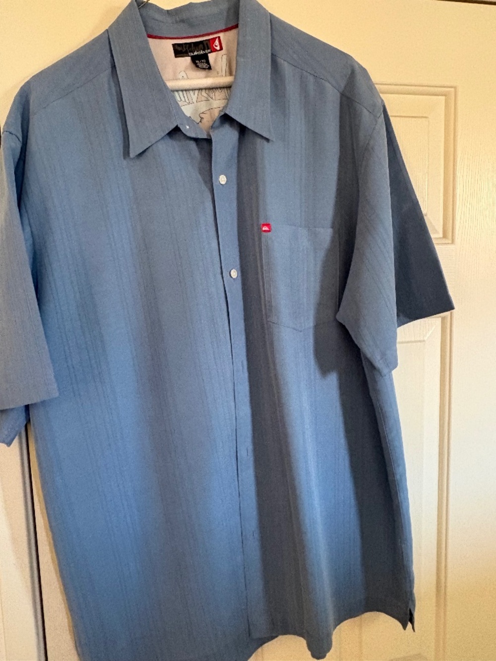 Quicksilver Mens Short Sleeve Shirt